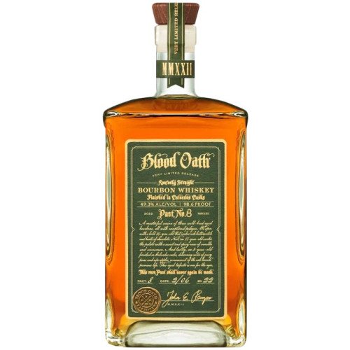 Blood Oath Pact No. 8 Kentucky Straight Bourbon Whiskey